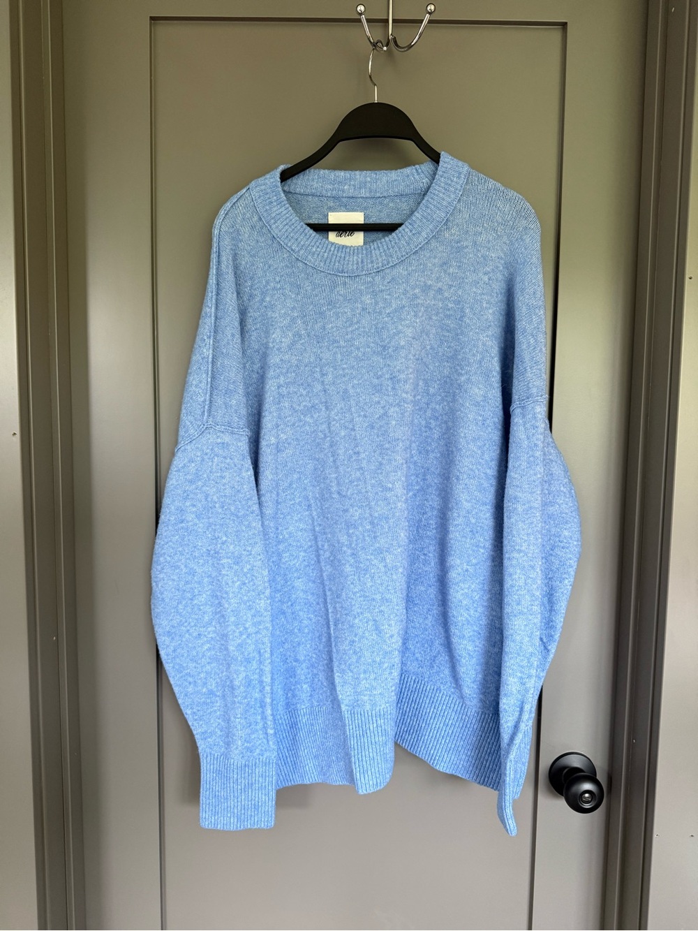 aerie Light Blue Crewneck Sweater